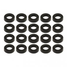 105130000003 Nylon rondelle zwart voor spanschroef (20x)