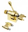 snare strainer Trick drums GS007GD multi step snare strainer Trick drums USA GS007GD 24K Gold multi step