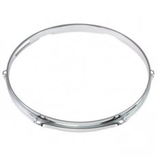 Triple flange 1,6mm chrome drum hoop 12/06 snare